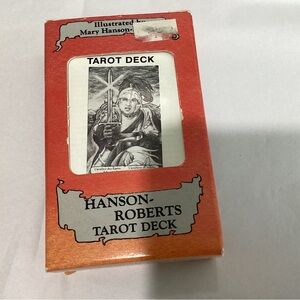 Vintage 1985 Mary Hanson-Robert’s Collectible Tarot Card Deck.
